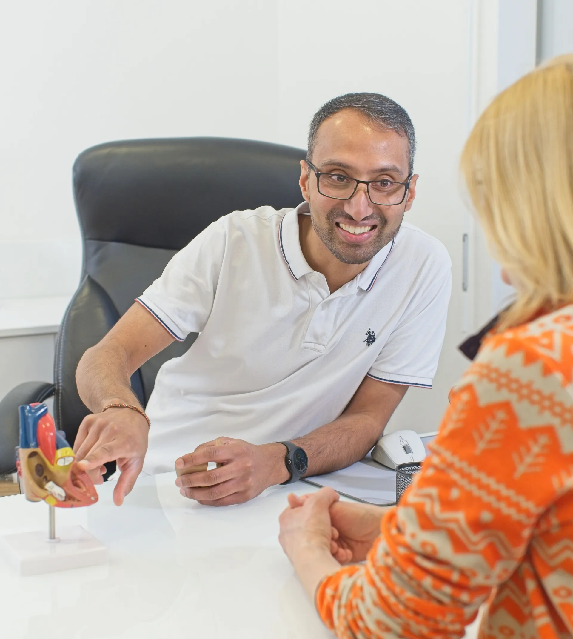 The primary care team providing medical home visits for patients in Hamm-Heessen.